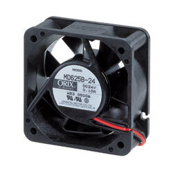 Ventilátor MD625B-24 62x62x25 24VDC 0,1A 2-vodič 0.5 m3/min